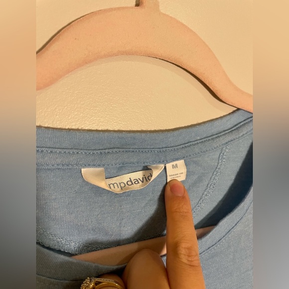 Anheuser Bush Women’s Tank Light Blue - Picture 2 of 3